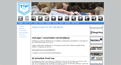 Desktop Screenshot of handbold.tjoerringif.dk
